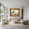 Katsushika Hokusai: The Great Wave - Iconic Woodblock Art | Museum-Quality Canvas Art Reproduction for Home Decor
