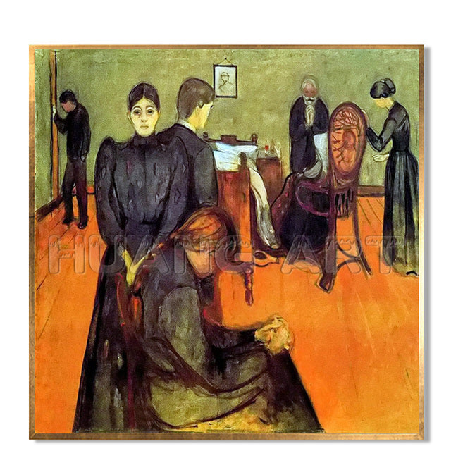 Edvard Munch: The Scream - Expressionist Masterpiece Canvas Reproduction | Museum-Quality Canvas Art Reproduction for Home Decor